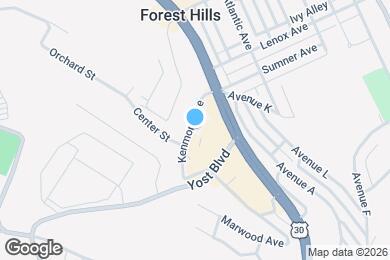 Map image of the property - 39 Kenmore Ave