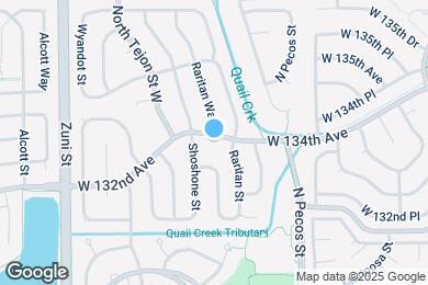 Map image of the property - 1850 W 134th Ave