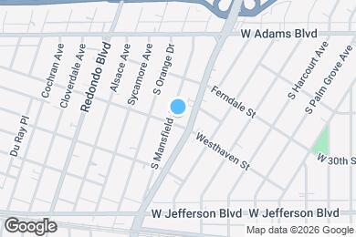 Map image of the property - 2750 S Mansfield Ave