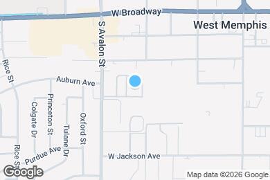 Map image of the property - Riverbend Apartments