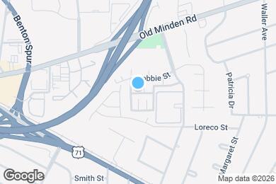 Map image of the property - 203 Bourbon St