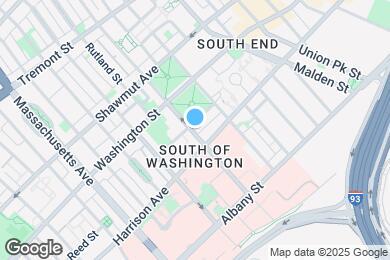 Map image of the property - 36 East Newton St
