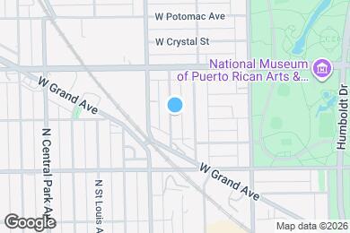 Map image of the property - 1101 N Christiana Ave