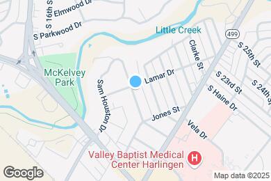 Map image of the property - 1635 Sam Houston Dr