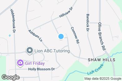 Map image of the property - 716 Weathervane Dr