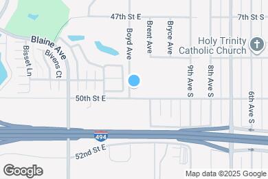 Map image of the property - 4970 Boyd Ave