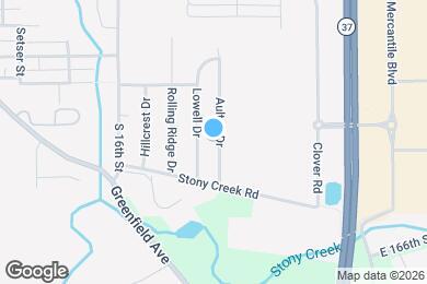 Map image of the property - 16711 Aulton Dr