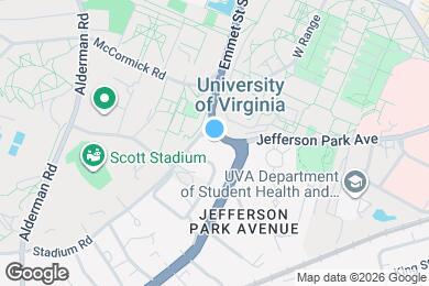 Map image of the property - VERVE Charlottesville
