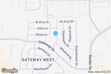 Map image of the property - 4038 Whitaker Dr