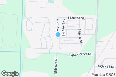 Map image of the property - 14548 46th Dr NE