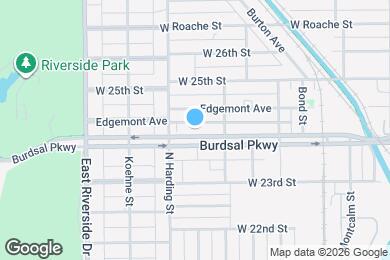 Map image of the property - 1336 Burdsal Pkwy