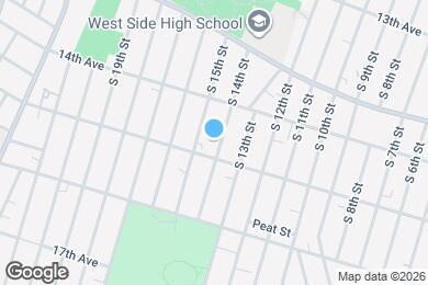 Map image of the property - 475 S 14th St