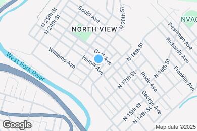 Map image of the property - 1916 Hamill Ave