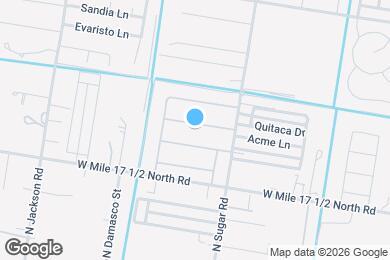 Map image of the property - 1702 W Powell St