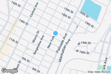 Map image of the property - 1402 New York Ave