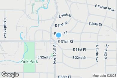 Map image of the property - 1723 E 31st St
