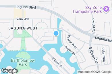 Map image of the property - 3 br, 3 bath House - 9171 E Laguna Way