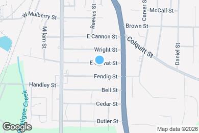 Map image of the property - 206 E Crovat St