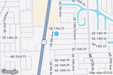Map image of the property - 809 SE 14th Dr