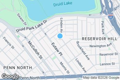 Map image of the property - 2424 Linden Ave