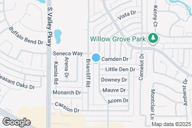 Map image of the property - 2066 Vista Dr