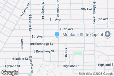 Map image of the property - 114 N Hoback St