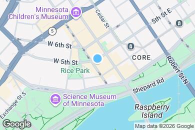 Map image of the property - 350 Saint Peter St