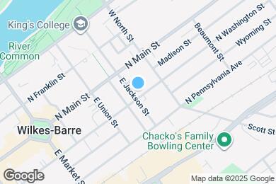 Map image of the property - 164 N Washington St