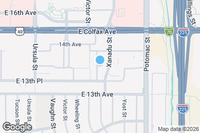 Map image of the property - 1342 Worchester St