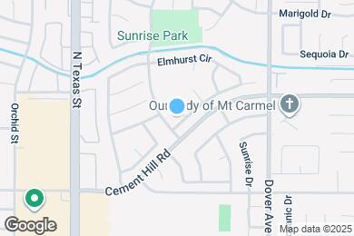 Map image of the property - 516 Asbury Ln