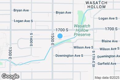 Map image of the property - 1528 E Glen Arbor St