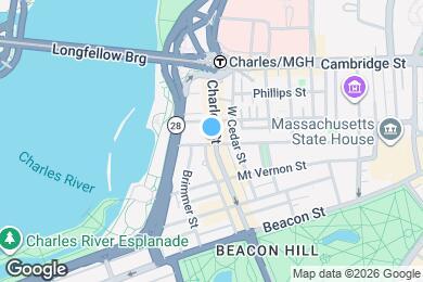 Map image of the property - 106 Charles St