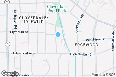 Map image of the property - 3313 Cloverdale Rd