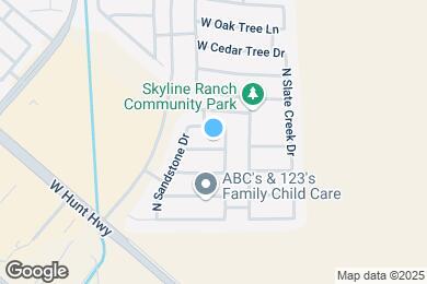 Map image of the property - 914 W Desert Canyon Dr