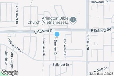 Map image of the property - 1101 Twin Cedar Ct