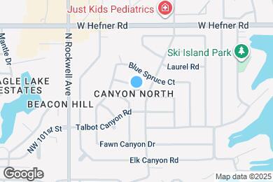Map image of the property - 6816 Bear Canyon Dr