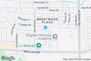 Map image of the property - 2912 Pegasus Dr