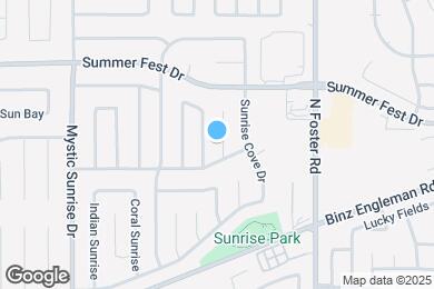 Map image of the property - 4111 Sunrise Crest Dr