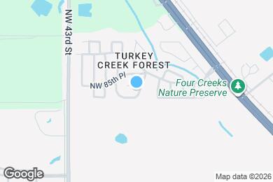 Map image of the property - 8430 NW 39th Cir
