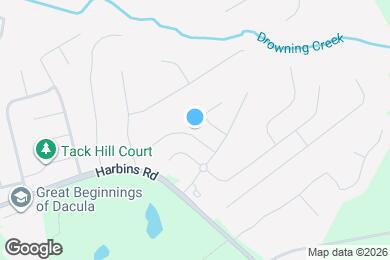 Map image of the property - 1404 Slate Bend Dr