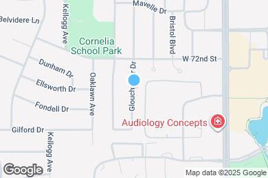 Map image of the property - 7217 Glouchester Dr