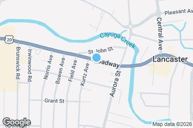 Map image of the property - 5313 Broadway