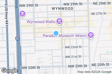 Map image of the property - 254 NW 23rd St