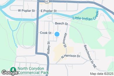 Map image of the property - 424 Lemmon St