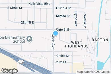 Map image of the property - 6245 Arden Ave