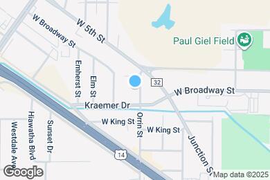 Map image of the property - 287 Orrin St