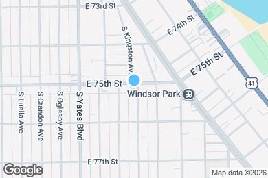 Map image of the property - 2523 E 75th St