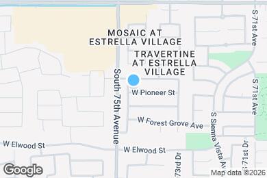 Map image of the property - 7428 W Pioneer St