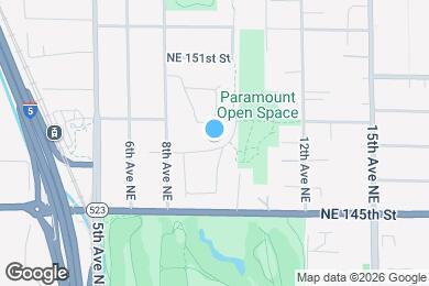 Map image of the property - 924 NE 147th St