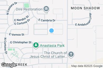 Map image of the property - 39812 N Vincenza St